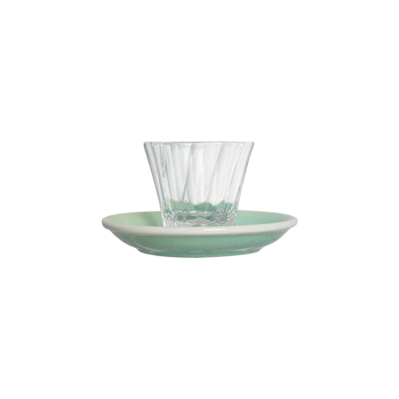 70ml Twisted Espresso Glass  and 11.5cm Espresso Saucer - Image 20