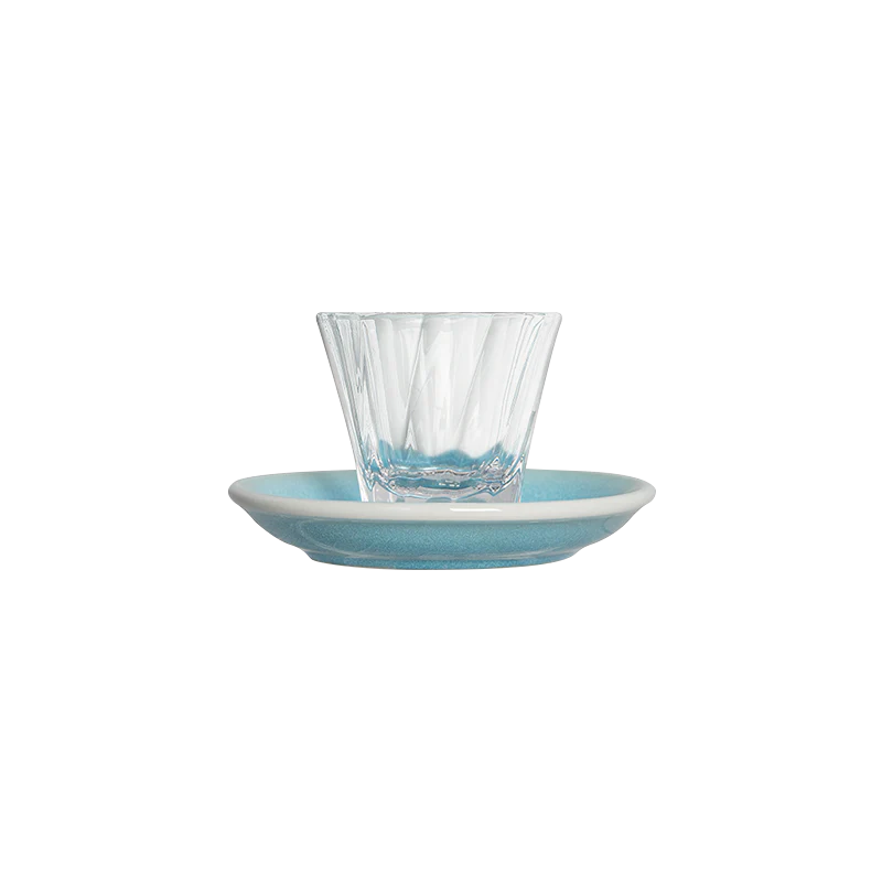 70ml Twisted Espresso Glass  and 11.5cm Espresso Saucer - Image 21
